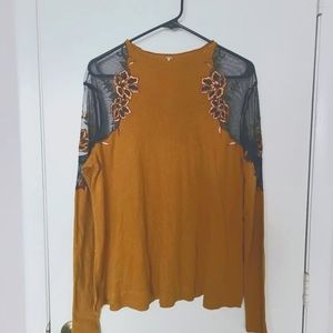 Free People Long Sleeve Top